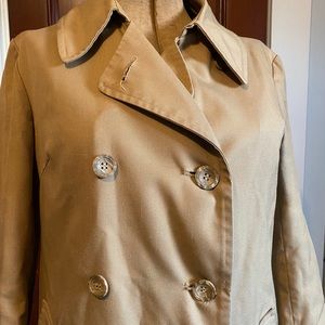 VTG 60’s LONDON FOG TRENCH COAT CAMEL CARIBE CLOTH